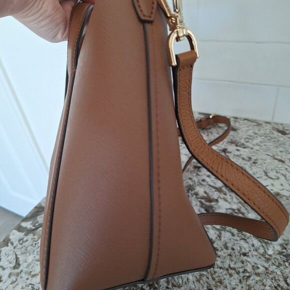Michael Kors Brown Leather Bag Small - Picture 3 of 14